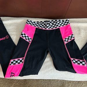 Zumba Fitness - Less Talk More Dance - Pink leggings size small